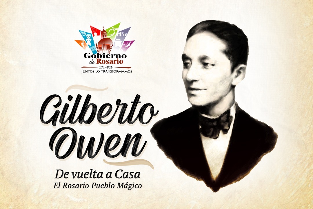 Programa gobierno municipal actividades sobre el poeta mexicano Gilberto Owen, ante repatriación de sus restos 
